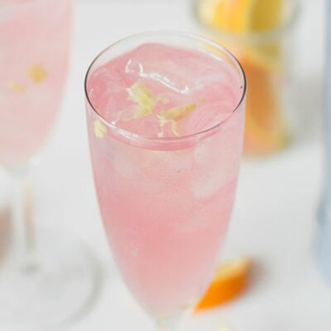 Mocktail fleur de sureau et litchi