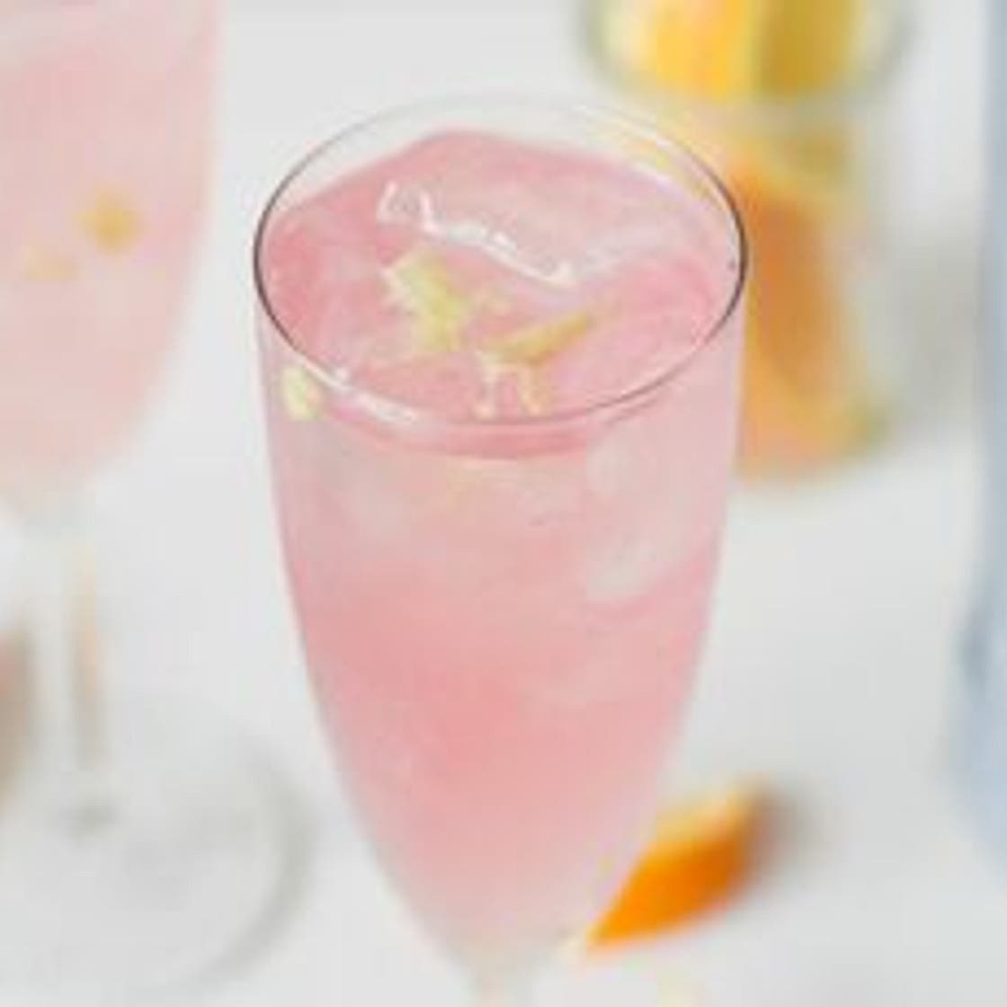 Mocktail fleur de sureau et litchi