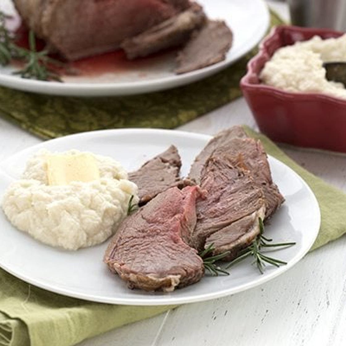 Pressure Cooker Leg of Lamb