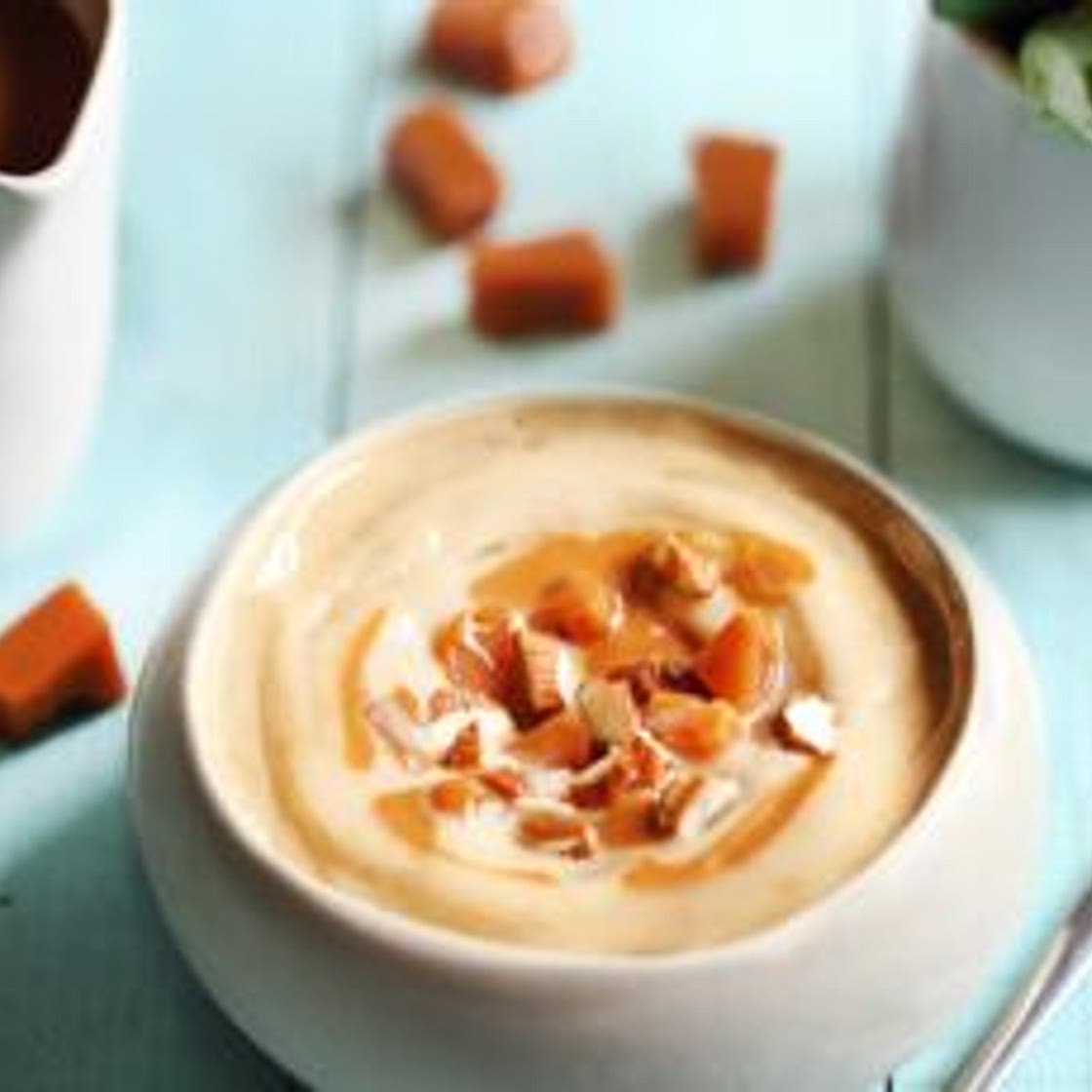 Frozen smoothie au caramel