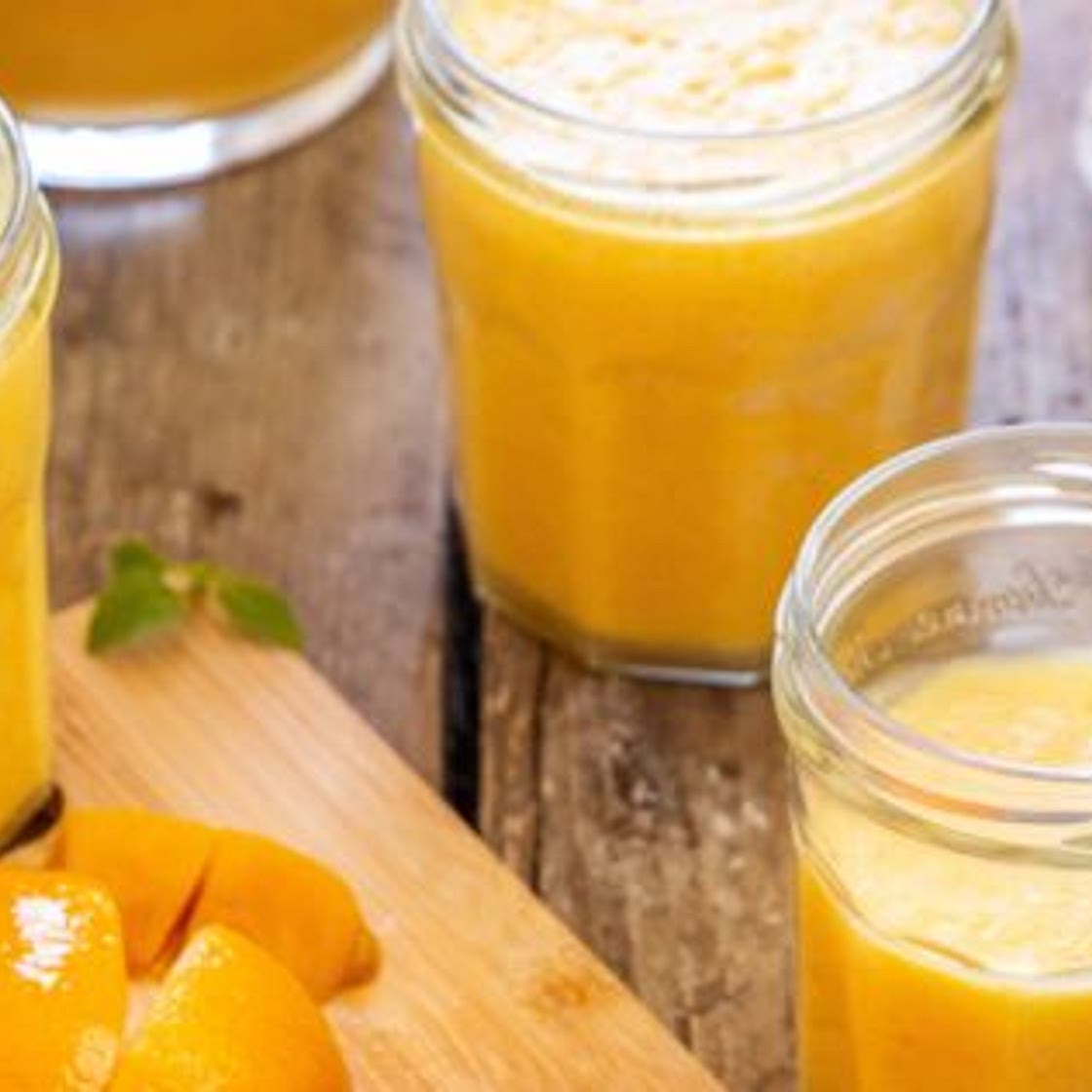 Smoothie aux pêches