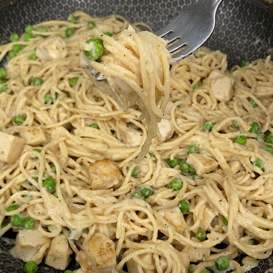 Cottage Cheese Chicken Alfredo