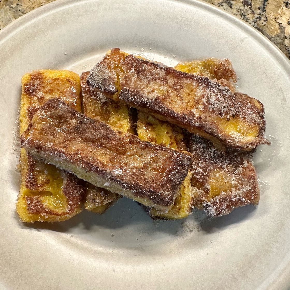 Cinnamon French Toast Sticks