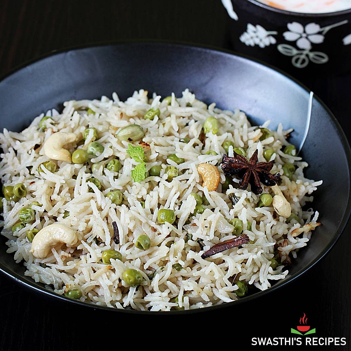 Peas Pulao (Matar Pulao Recipe)