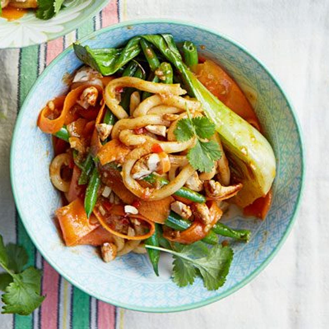 Coconut curry noodle bowl