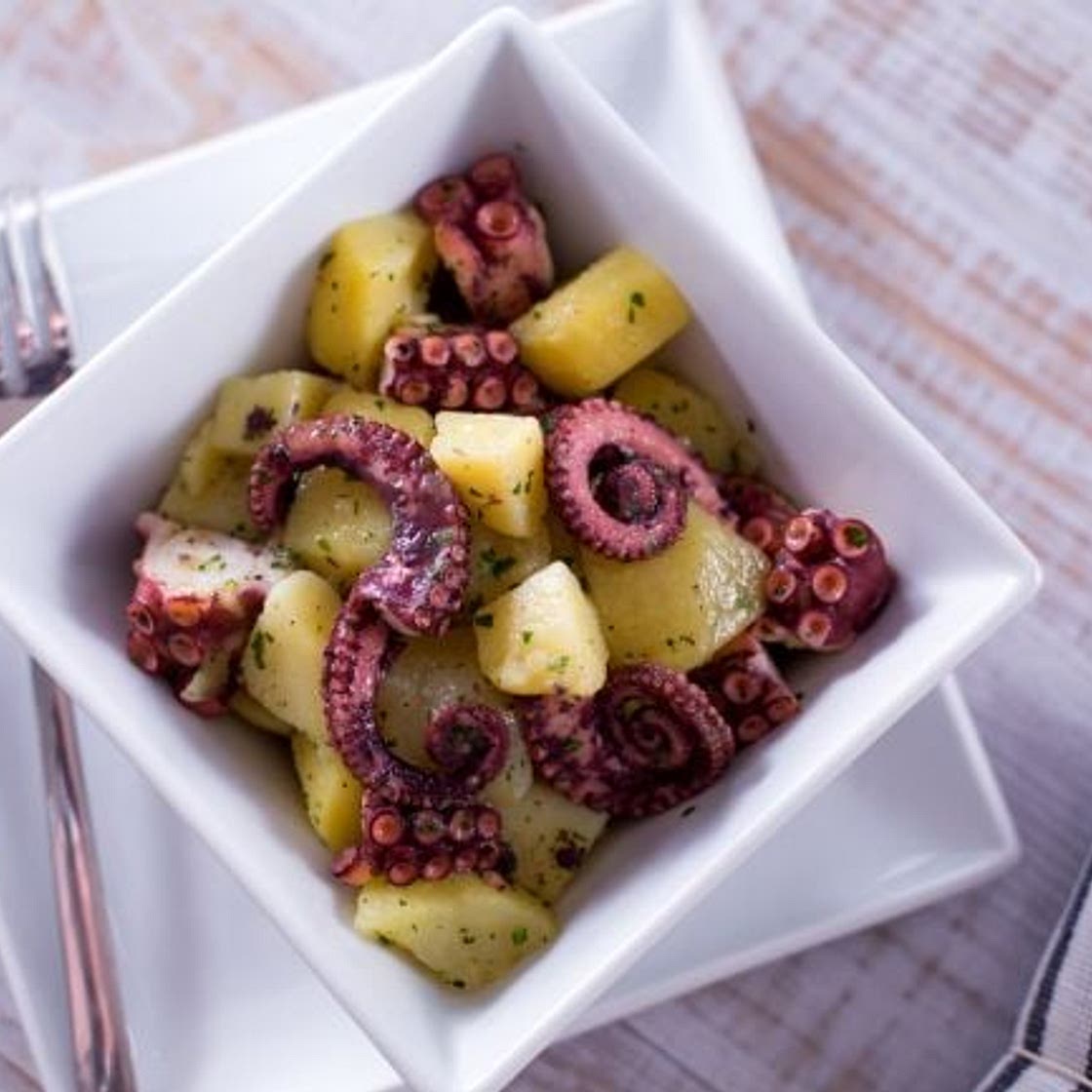 Insalata tiepida di polpo e patate
