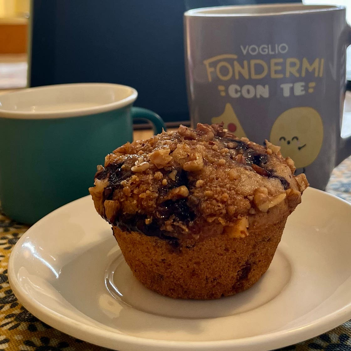 Vegan Blueberry Muffins