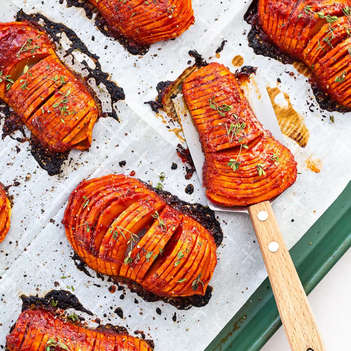 Gochujang Glazed Honeynut Squash