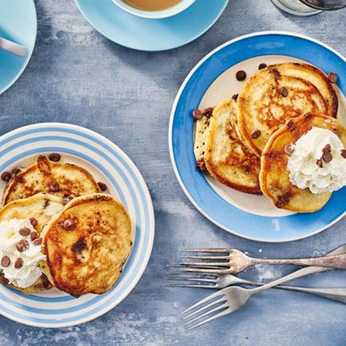 Chocolate chip pancakes