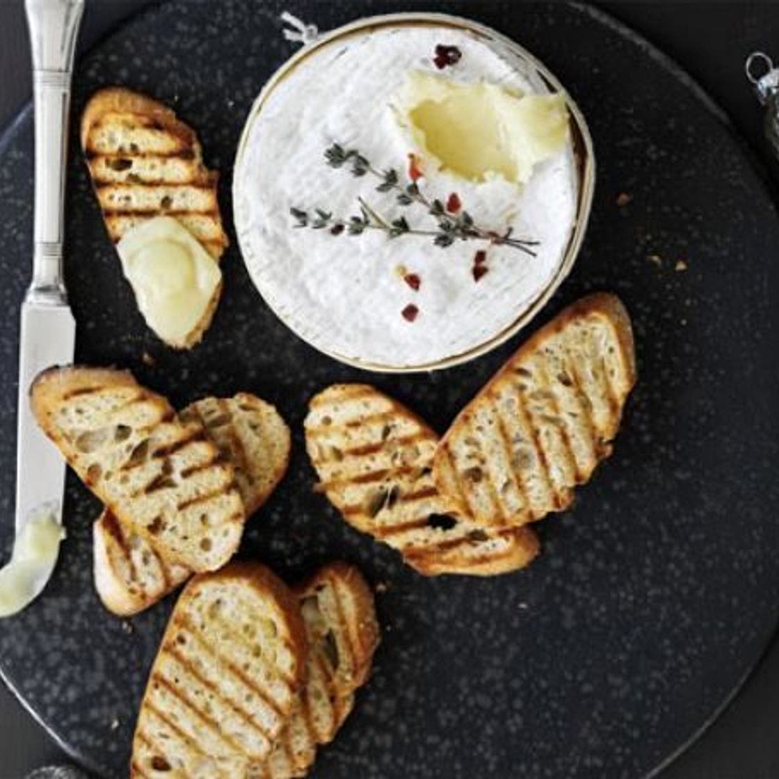 Baked camembert