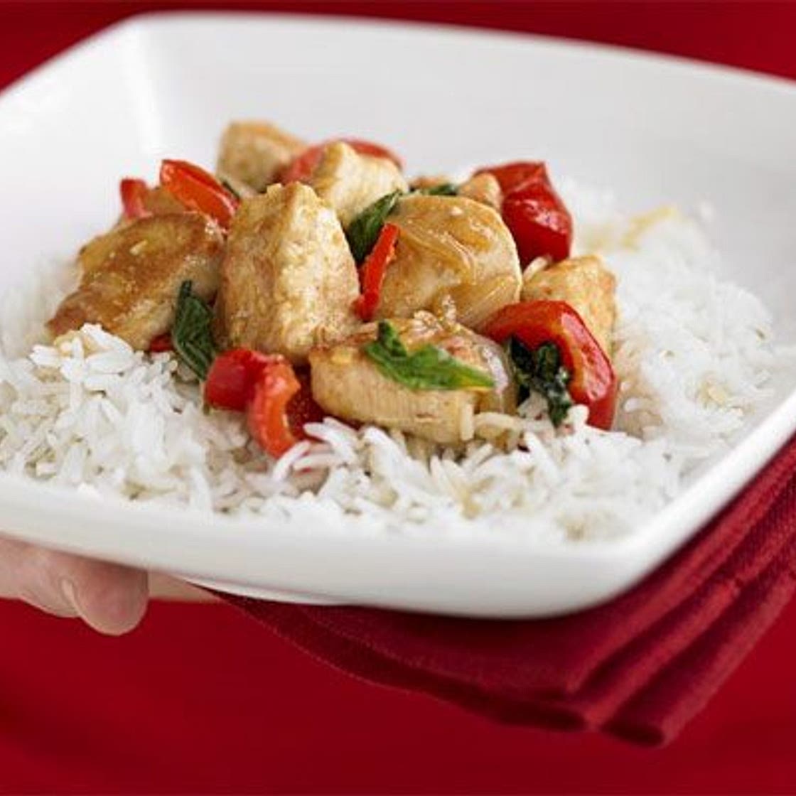 Chicken stir-fry in 4 easy steps