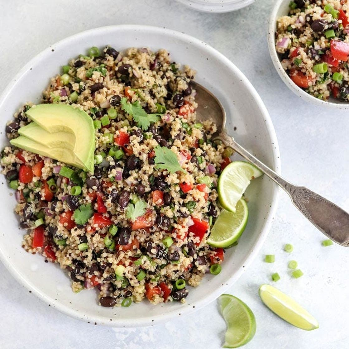 Quinoa & Black Bean Salad