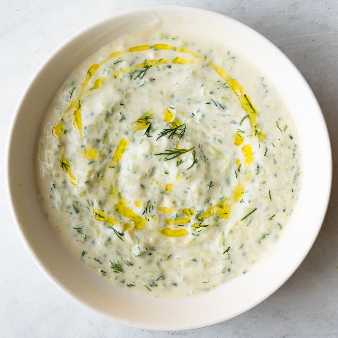 Easy Vegan Tzatziki