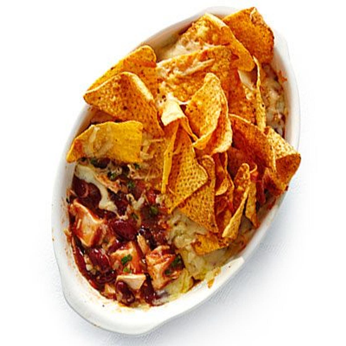 Nacho chicken bake