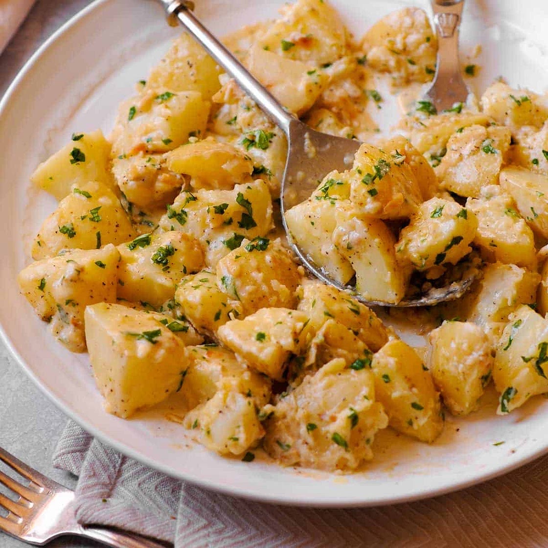 Creamy Diced Baked Potatoes