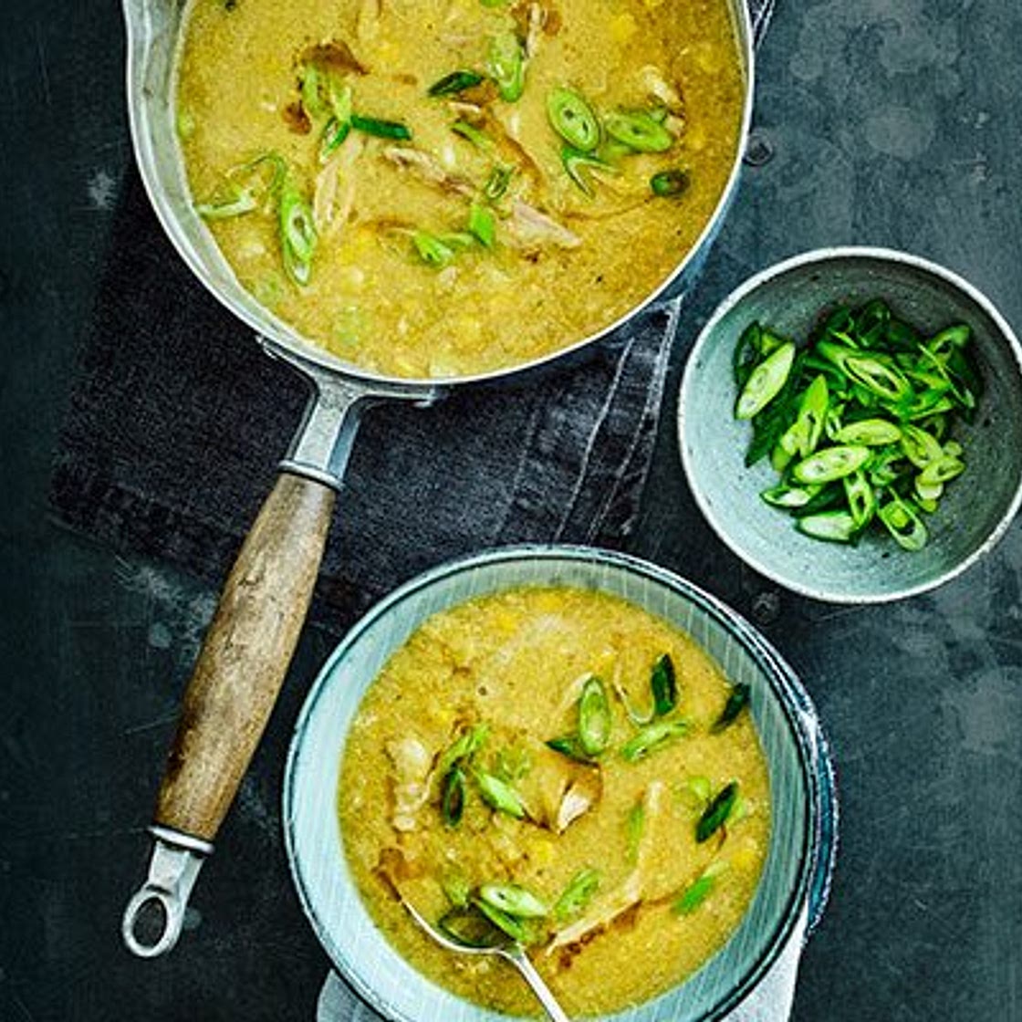 Chicken & sweetcorn soup