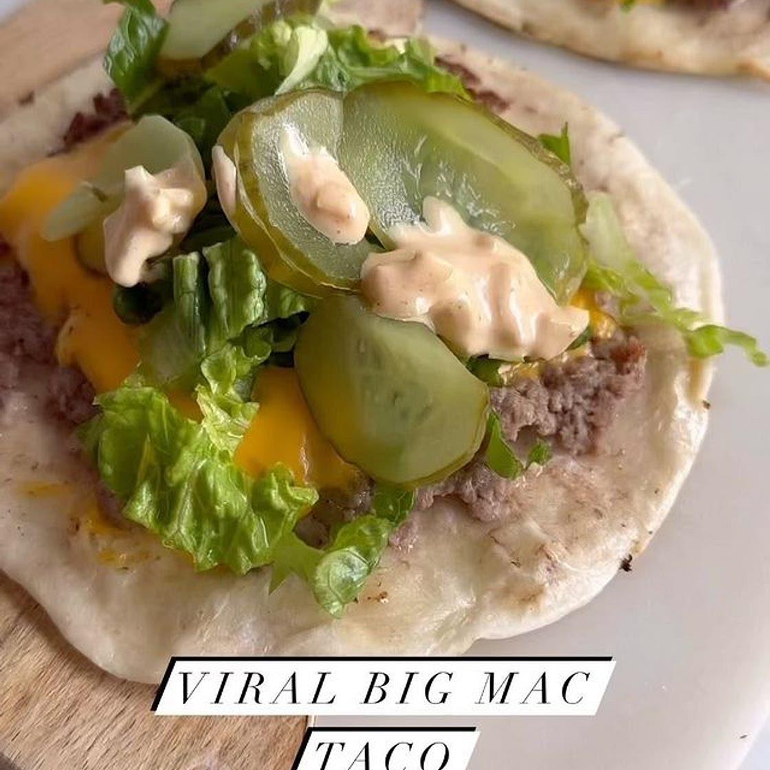 VIRAL BIG MAC TACO