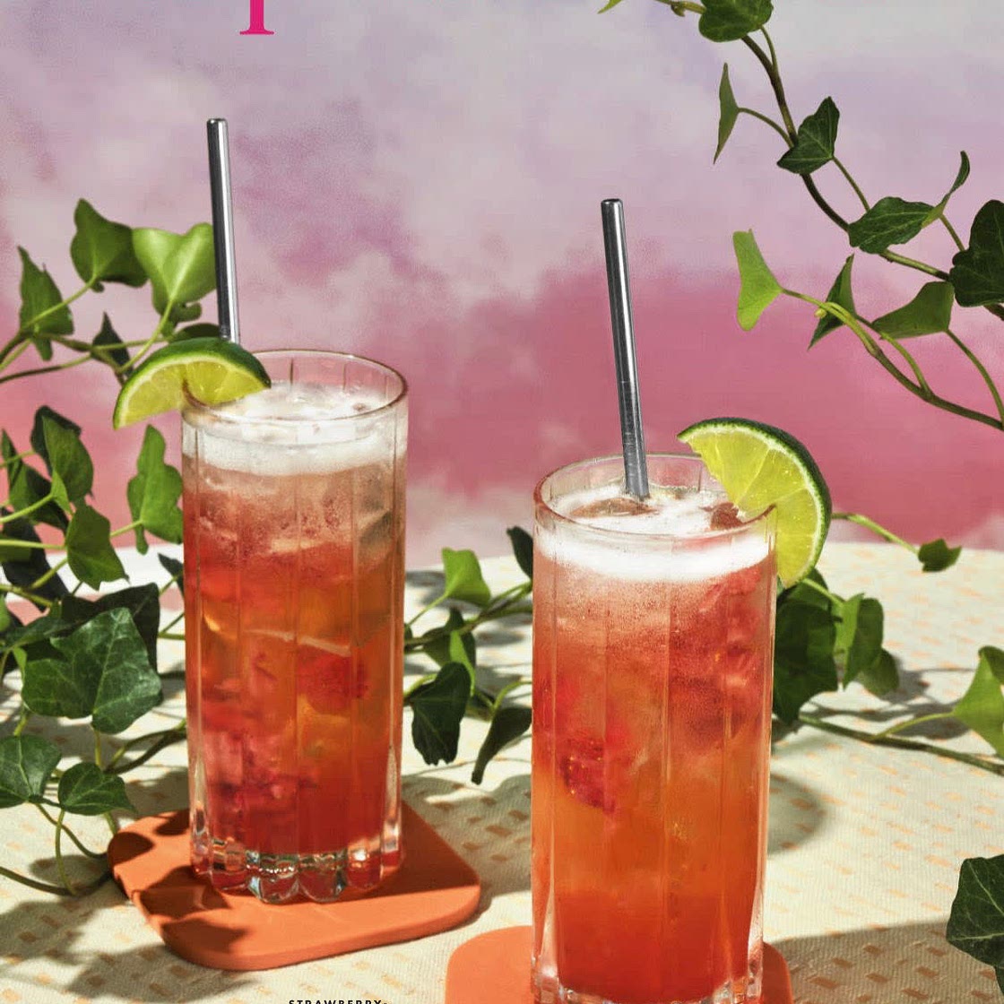 Strawberry-Ginger Limeade
