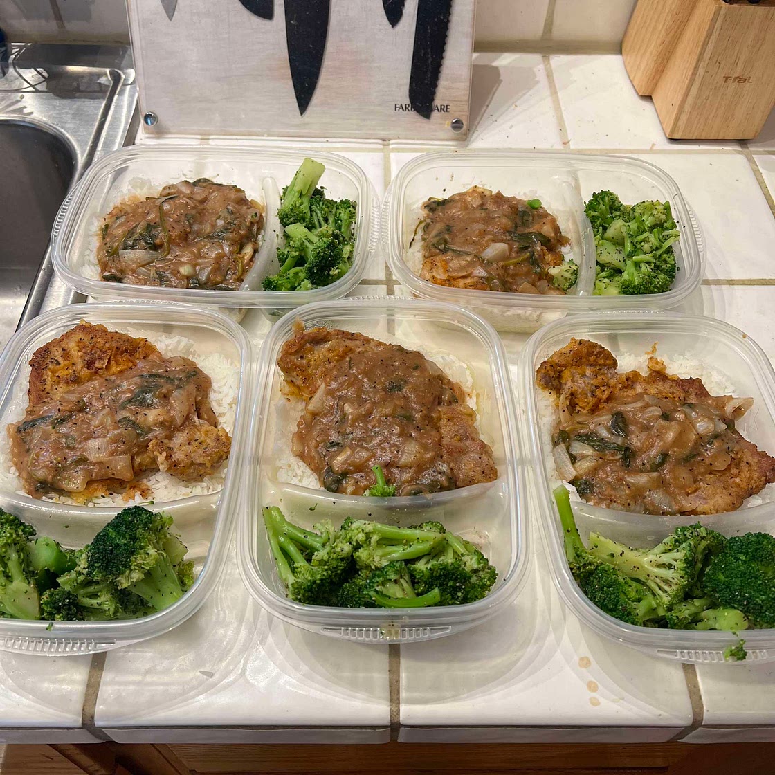 Pork Chop Meal Prep
