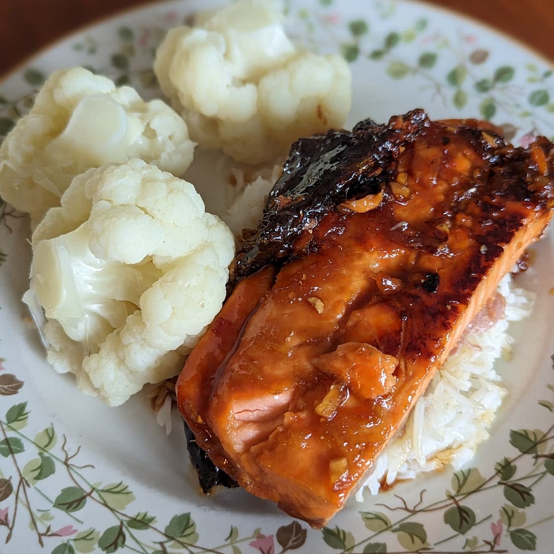 Saumon à l’asiatique sur le BBQ