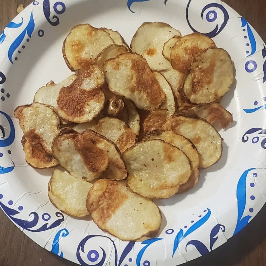 Air Fryer Potato Chips
