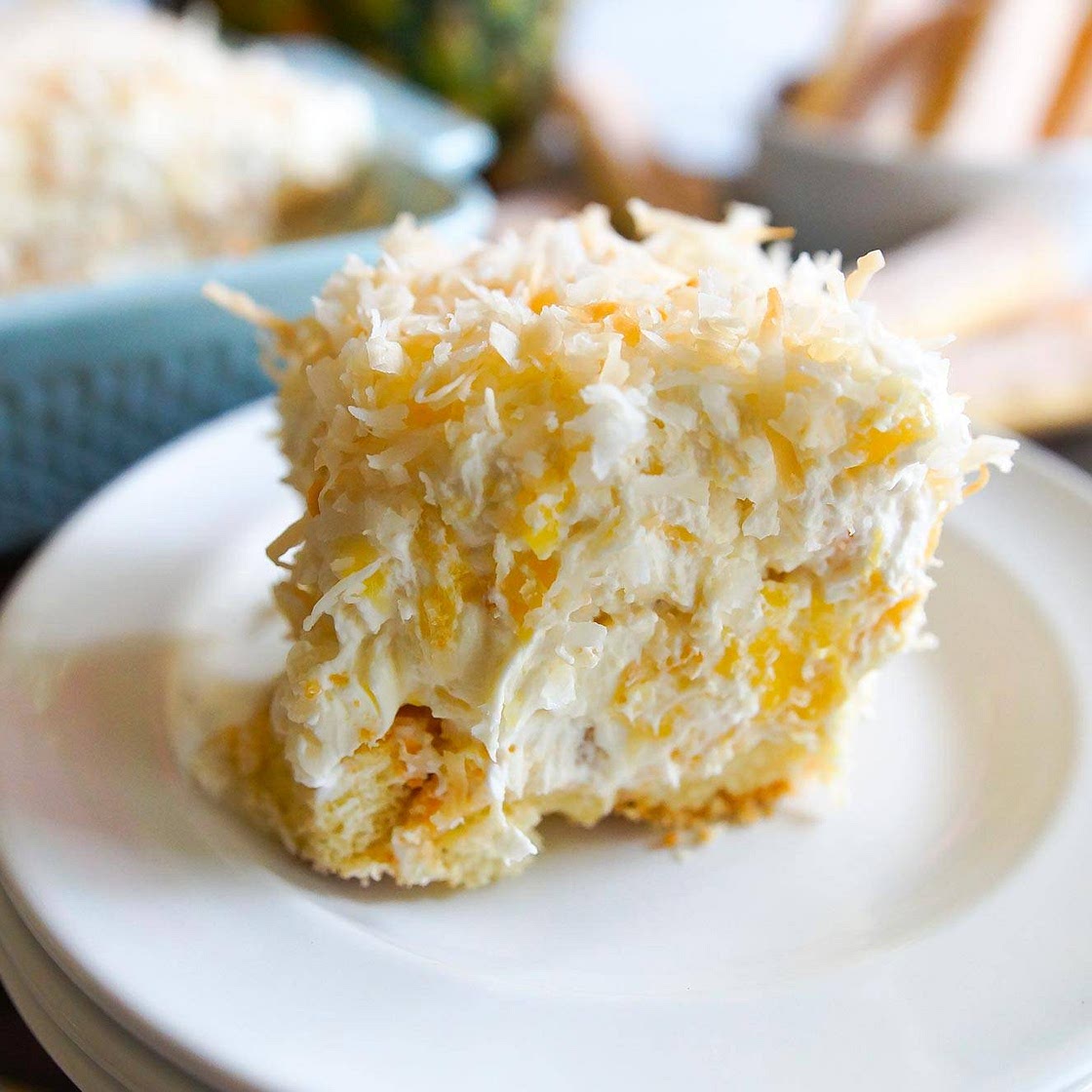 Pineapple Cream Tiramisu
