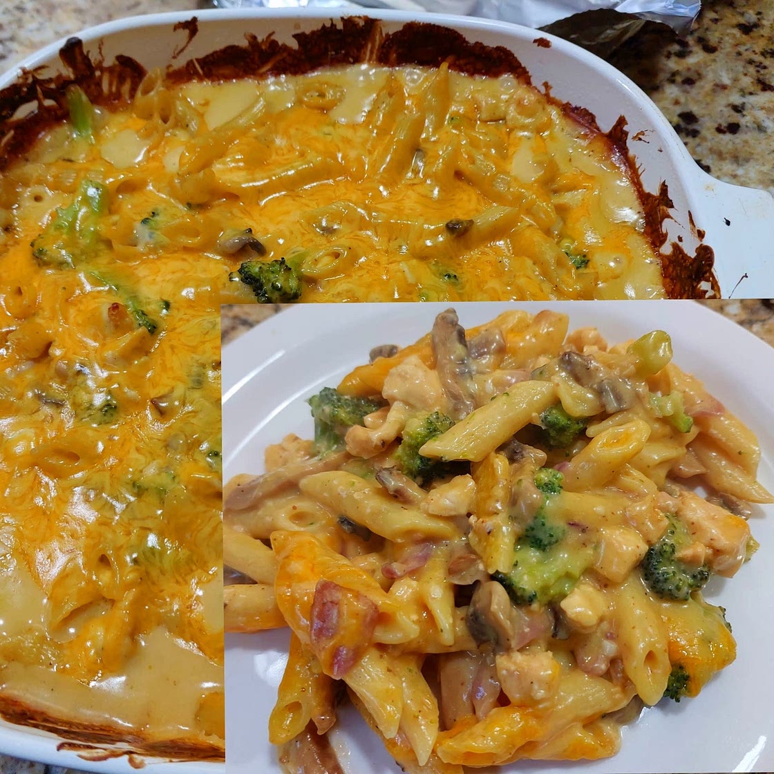 Healthier Broccoli Chicken Casserole