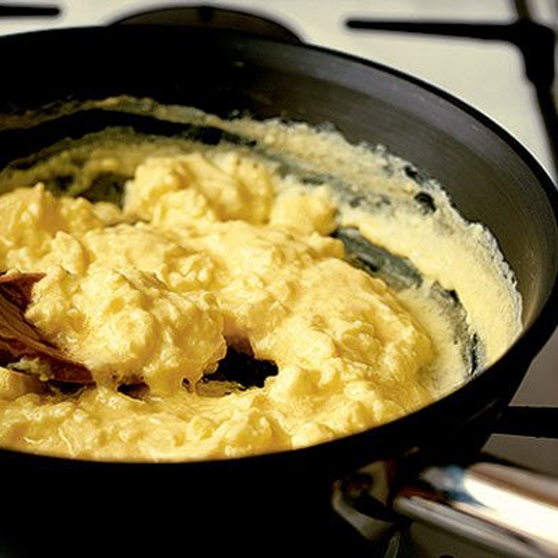 Perfect scrambled eggs recipe