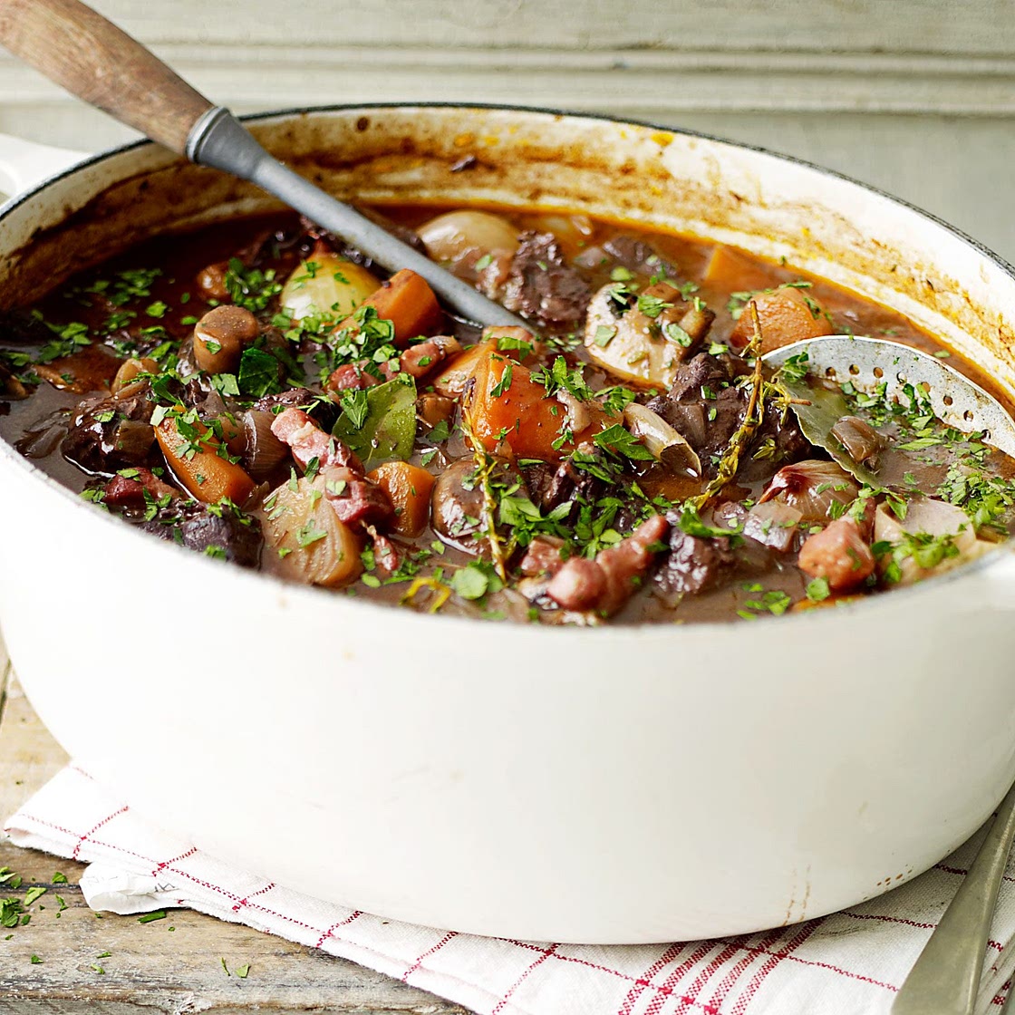 Beef bourguignon