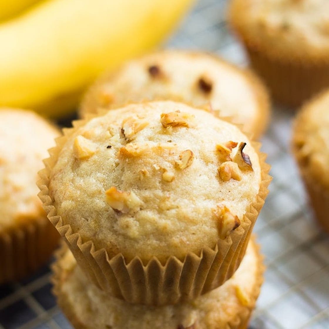 Quick & Easy Vegan Banana Muffins