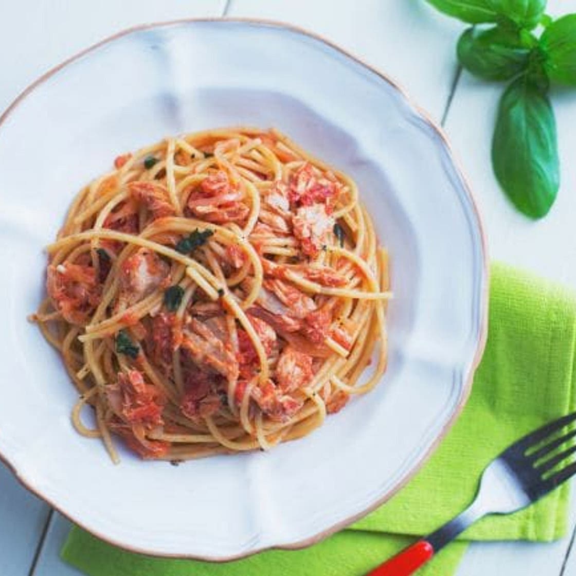 Spaghetti al tonno