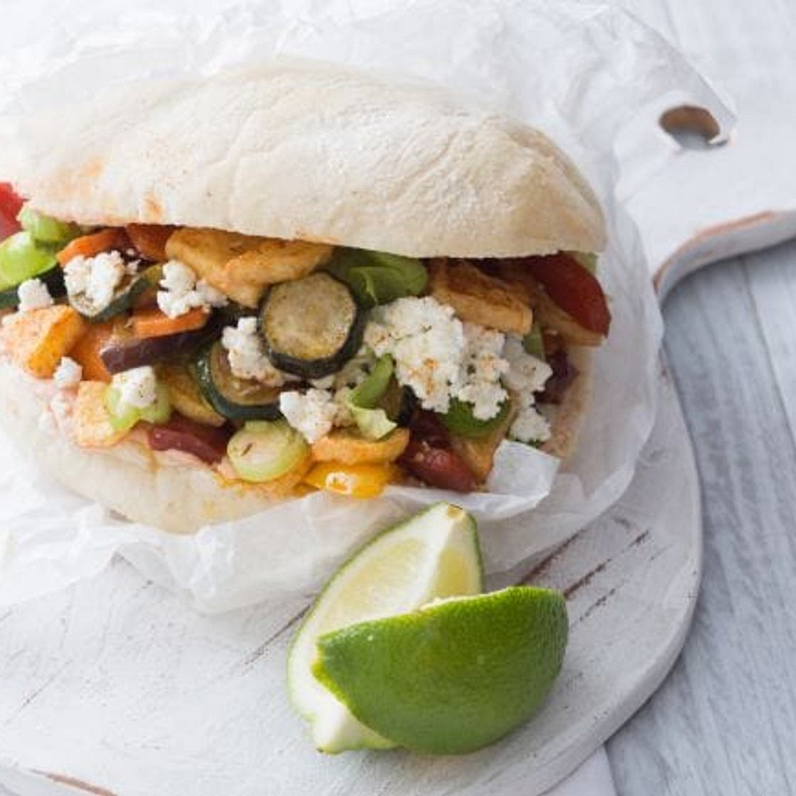 Kebab vegetariano