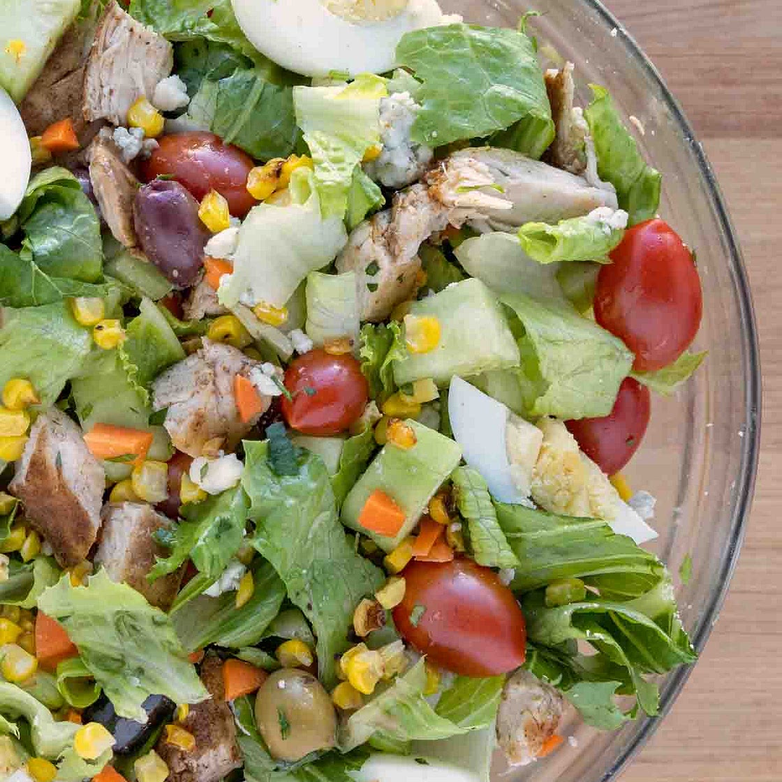 Restaurant Style Blackened Chicken Salad