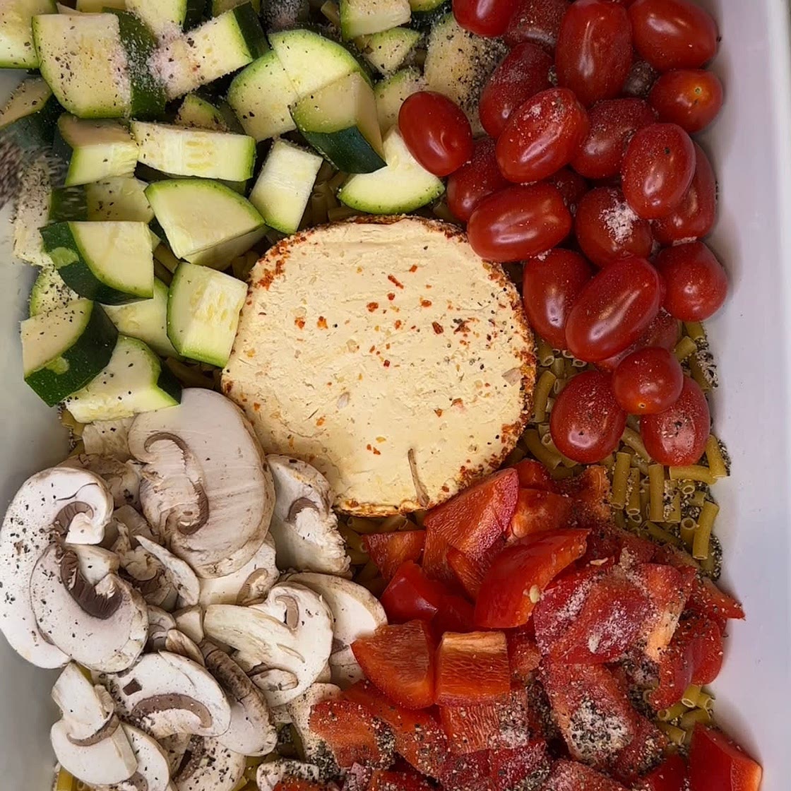 Creamy Vegetable Pasta Bake