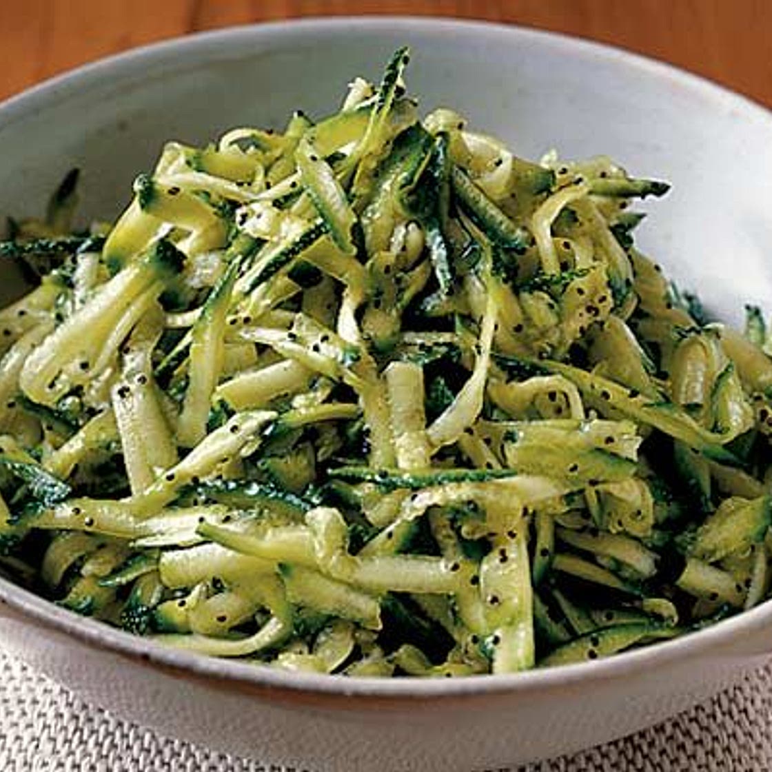 Courgette salad
