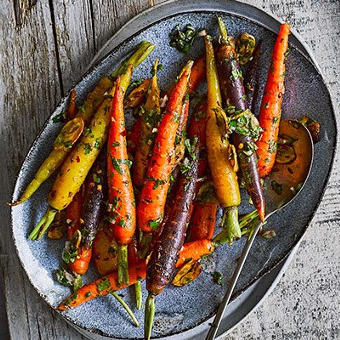 Stir-fried cumin carrots