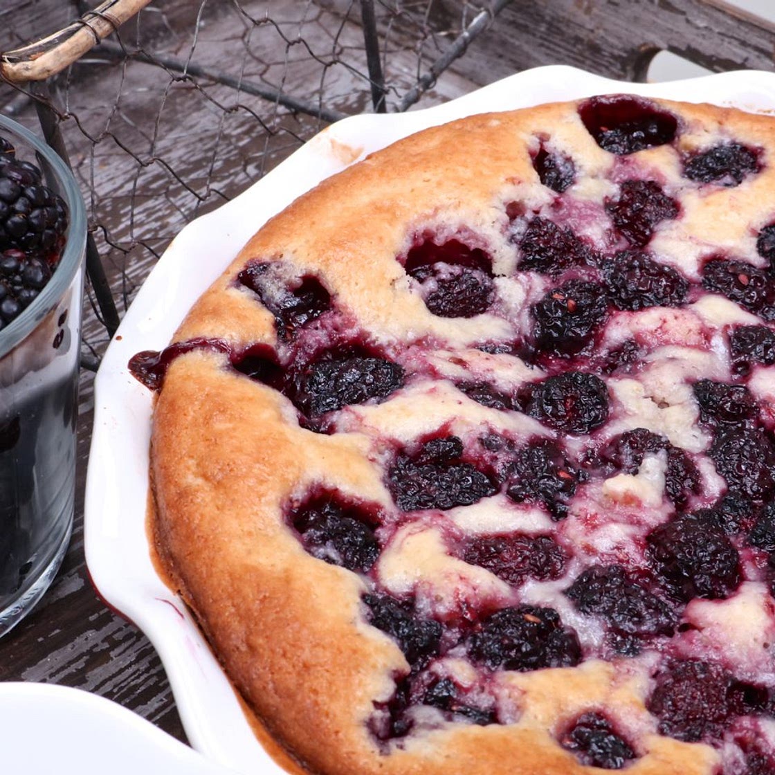 Southern Blackberry Cobbler