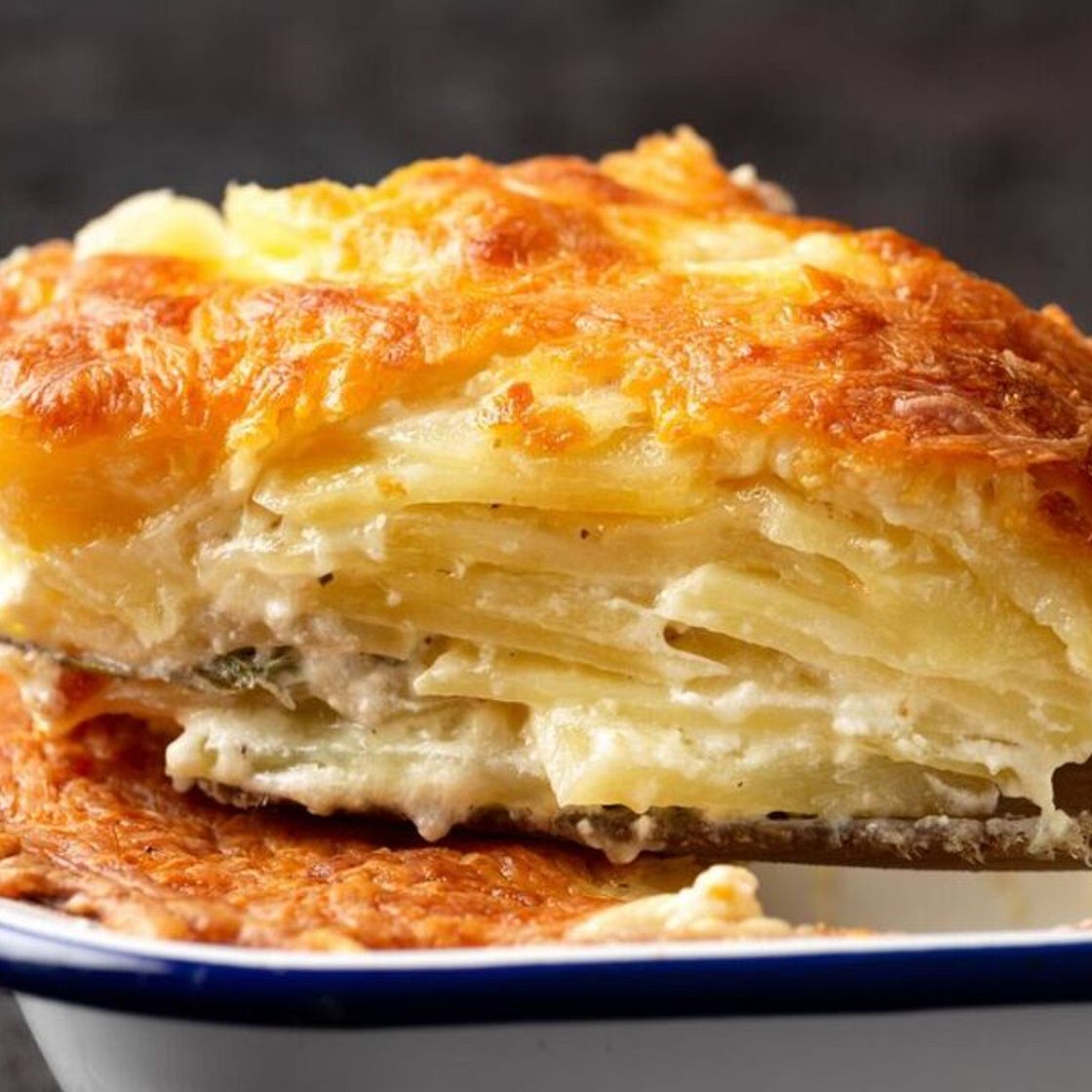 Mary Berry's five-ingredient dauphinoise potatoes