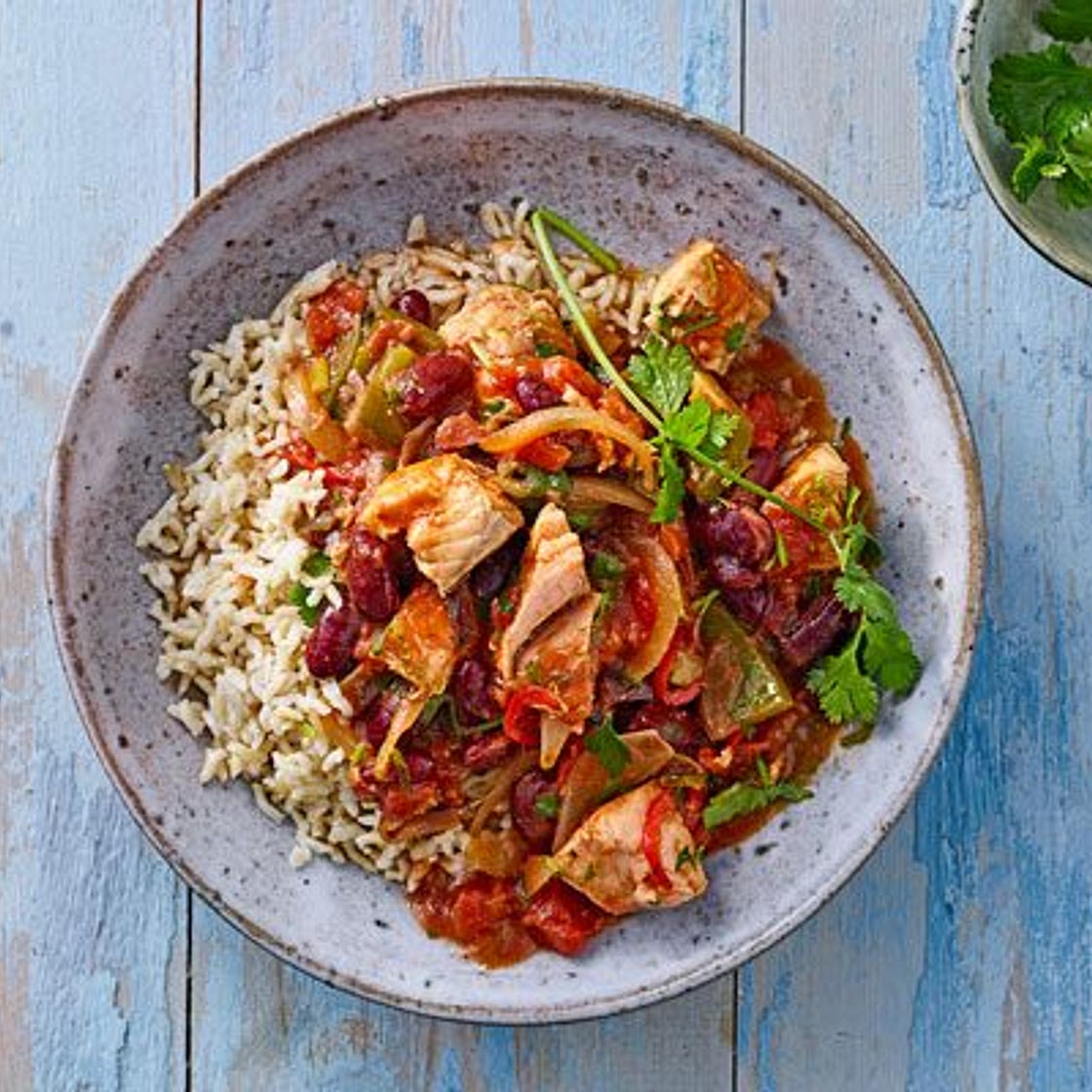 Spicy fish stew