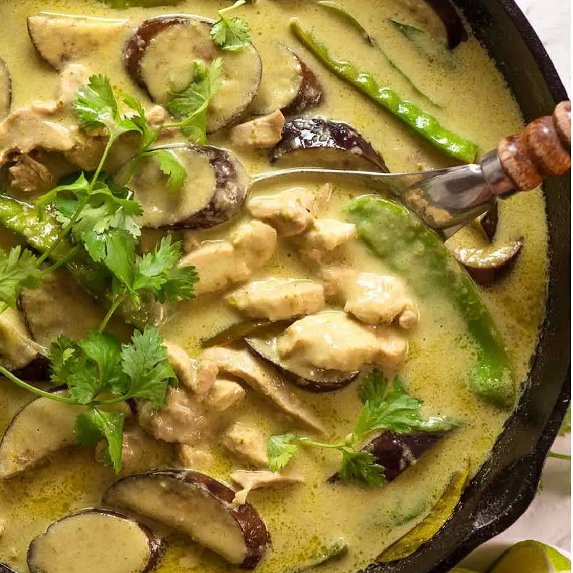 Thai Green chicken curry