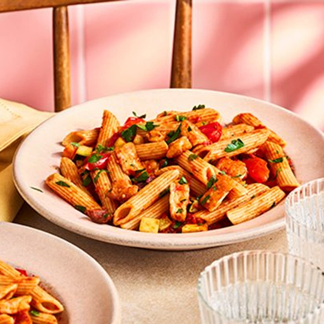 Halloumi pasta