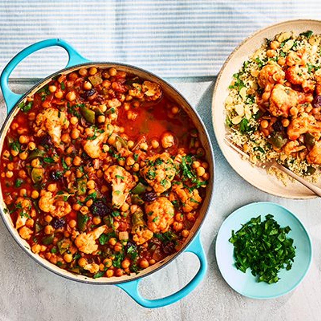 Spicy chickpea stew