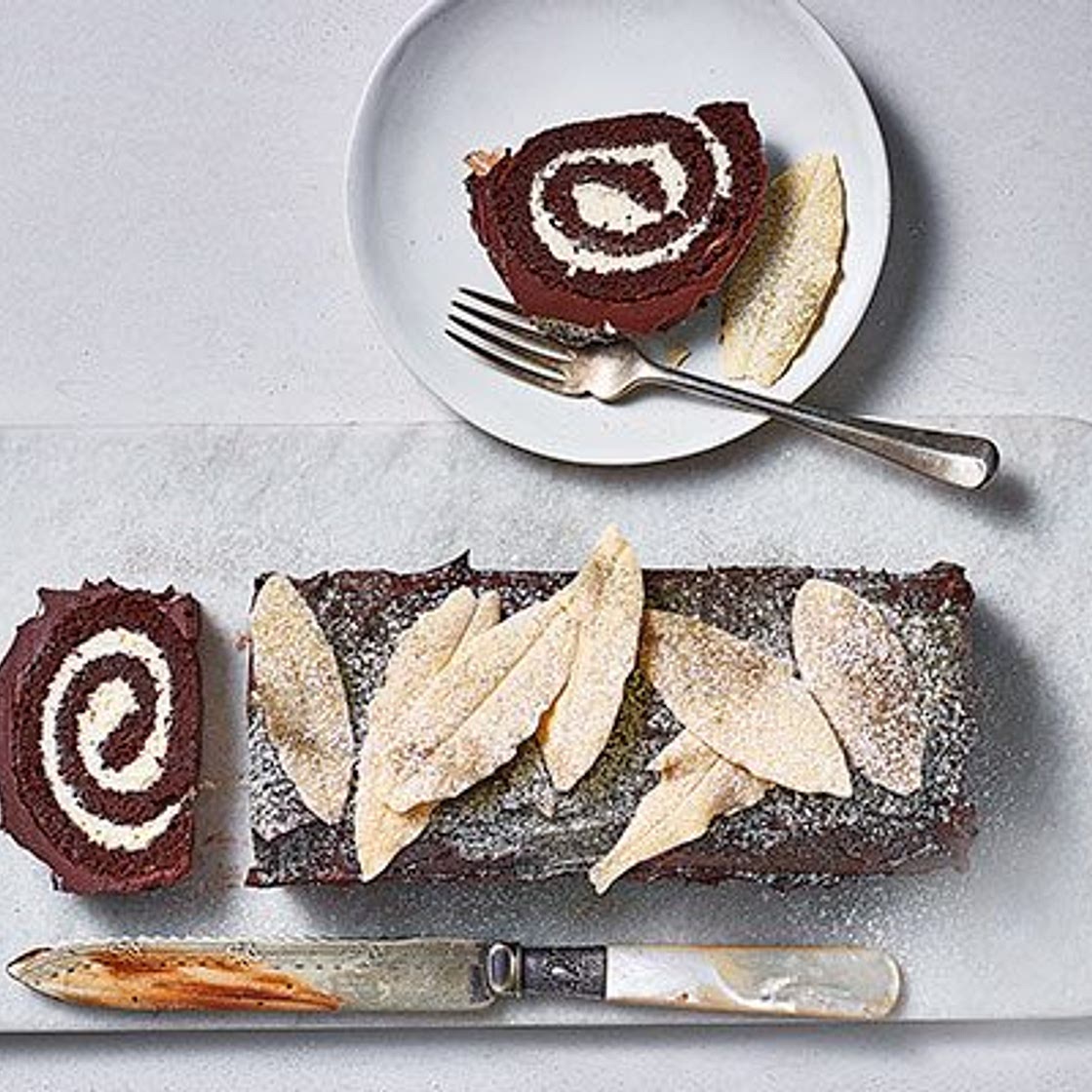 Next level yule log