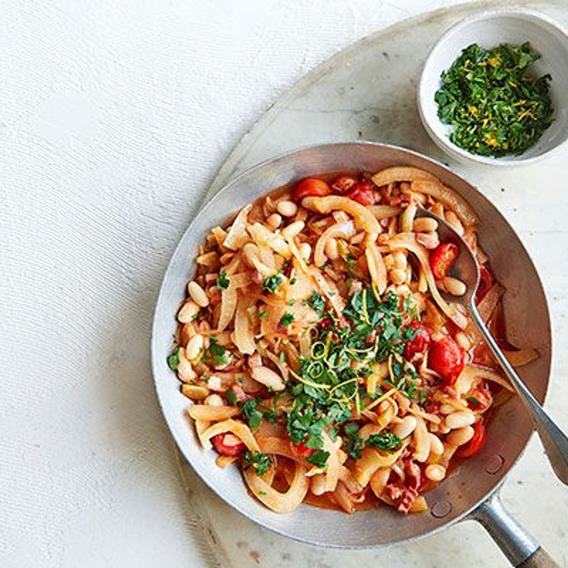 Cannellini bean & fennel ragu
