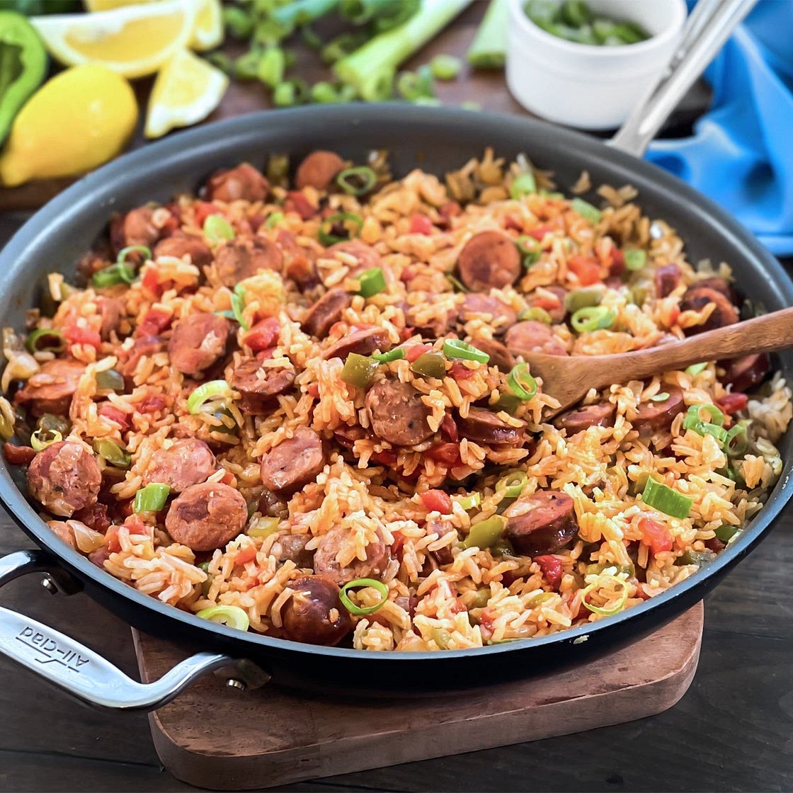 Sausage and Rice Skillet Recipe