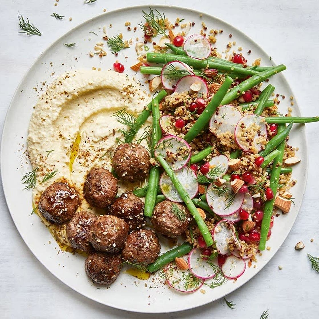Meatball & Quinoa Mezze