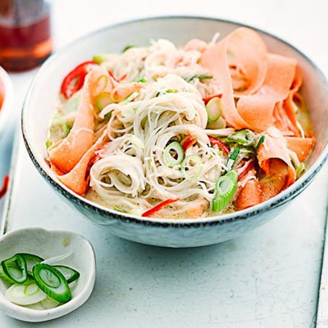 Satay noodle soup