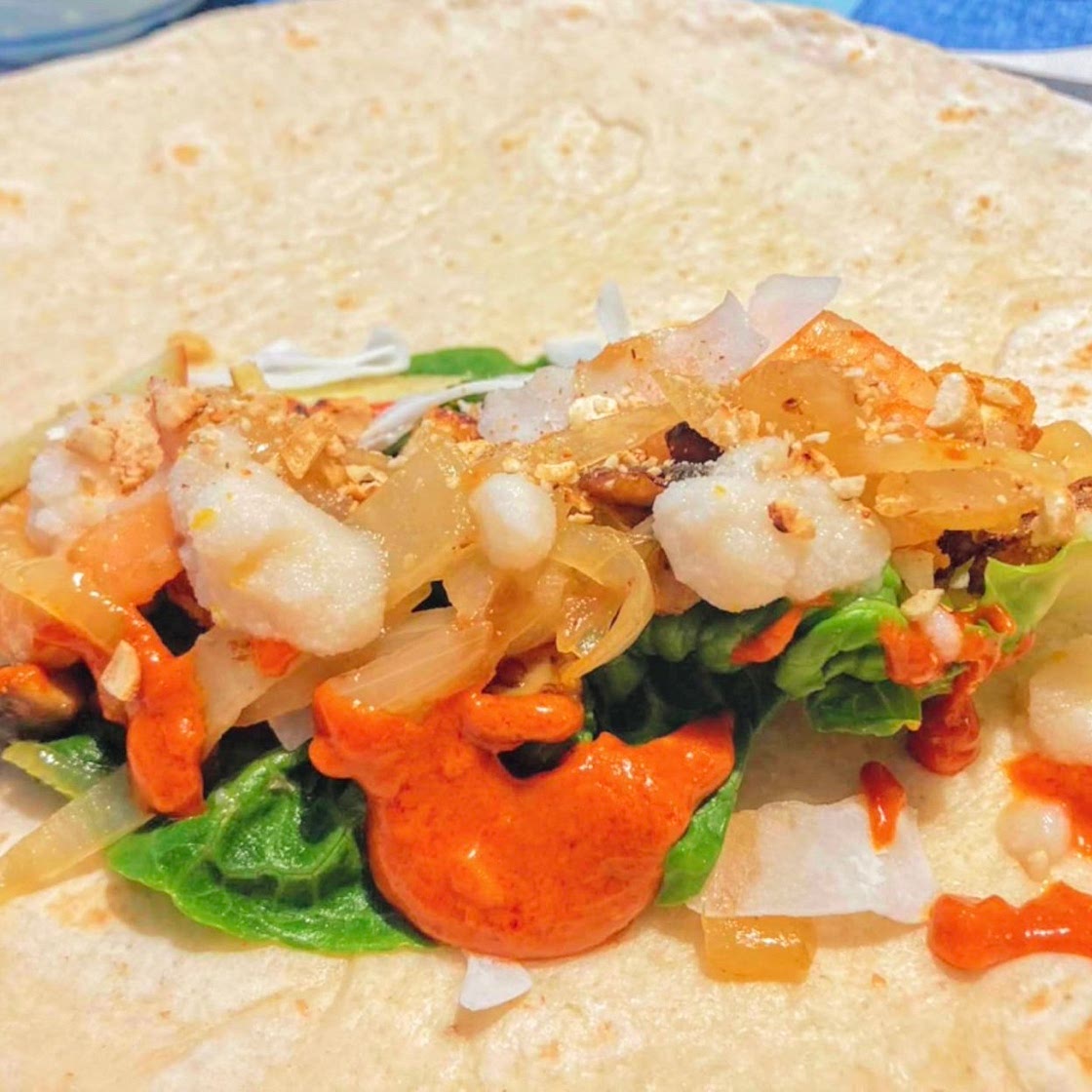 Build your own dinner wraps