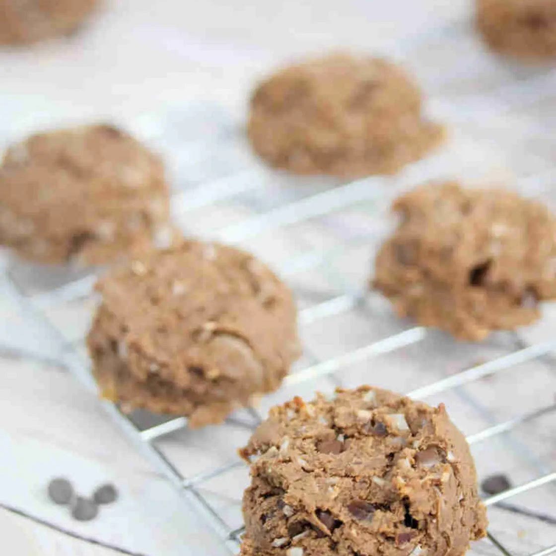 Chocolate Vegan Protein Cookies