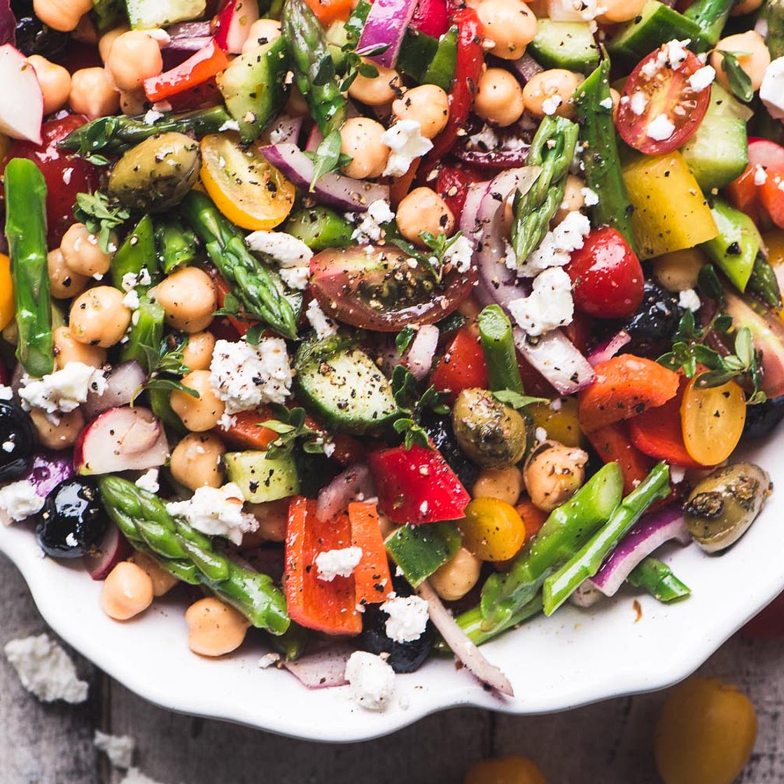 Chopped Asparagus Salad